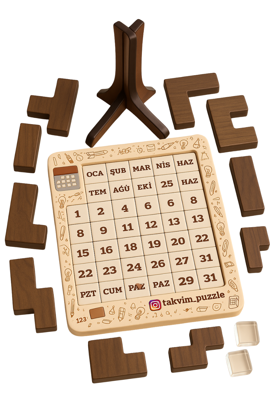 Takvim Puzzle Ürün Görseli